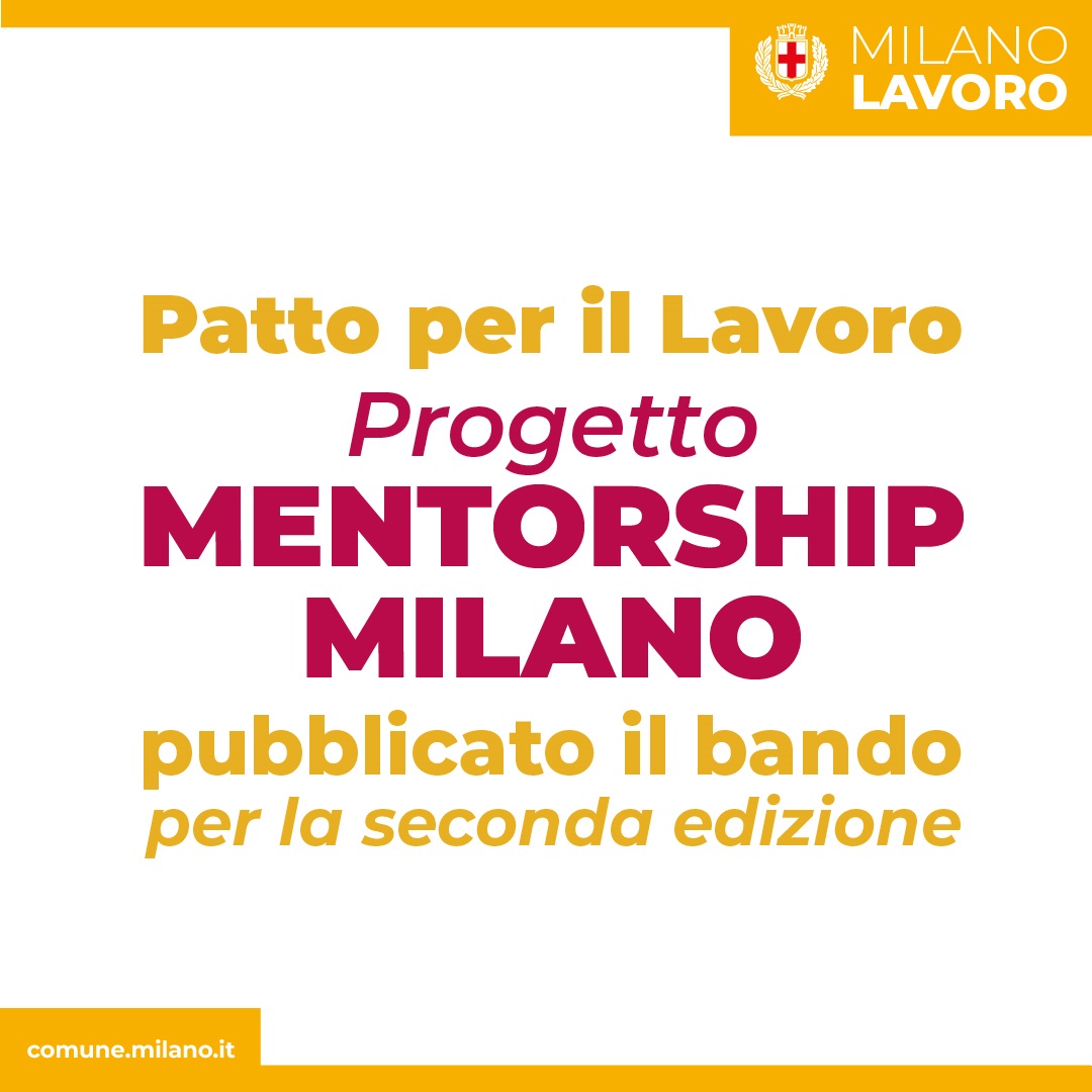 Partecipa a Mentorship Milano!