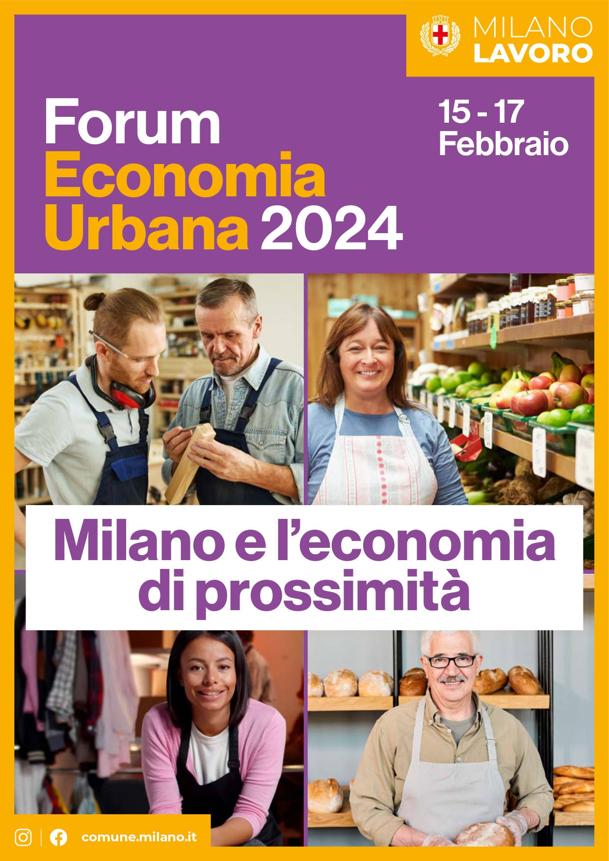 "Milano e l'economia di prossimità" 15-17 febbraio