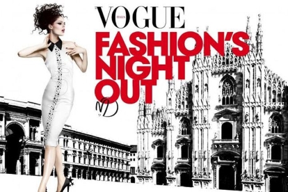 Al via la Vogue Fashion's Night Out for Milano