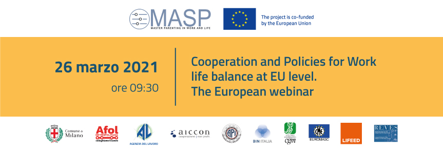 Partecipa al Webinar Europeo MASP 26 marzo 2021